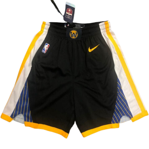 PANTALONES CORTOS NEGROS NBA WARRIORS 2021/22