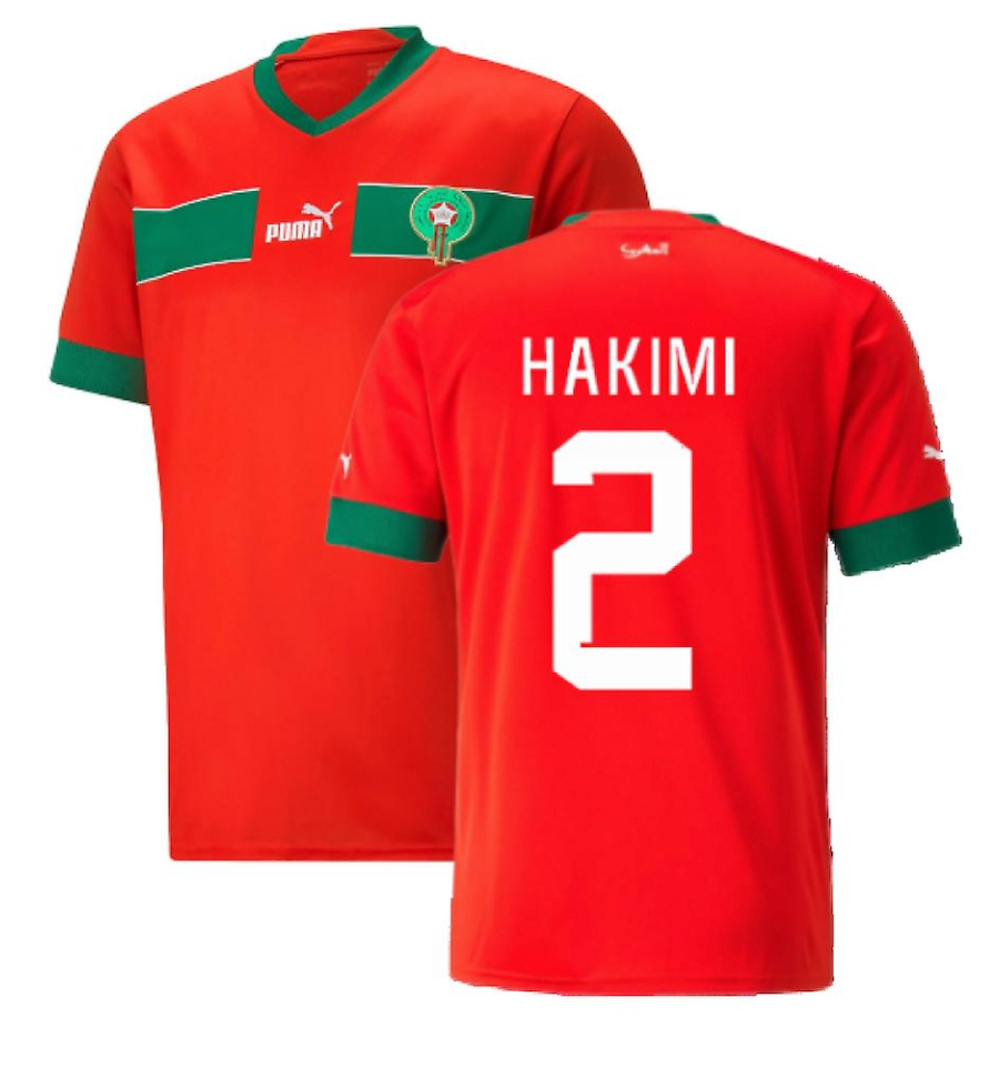 CAMISETA HAKIMI MARRUECOS 2 HOME 2022/23