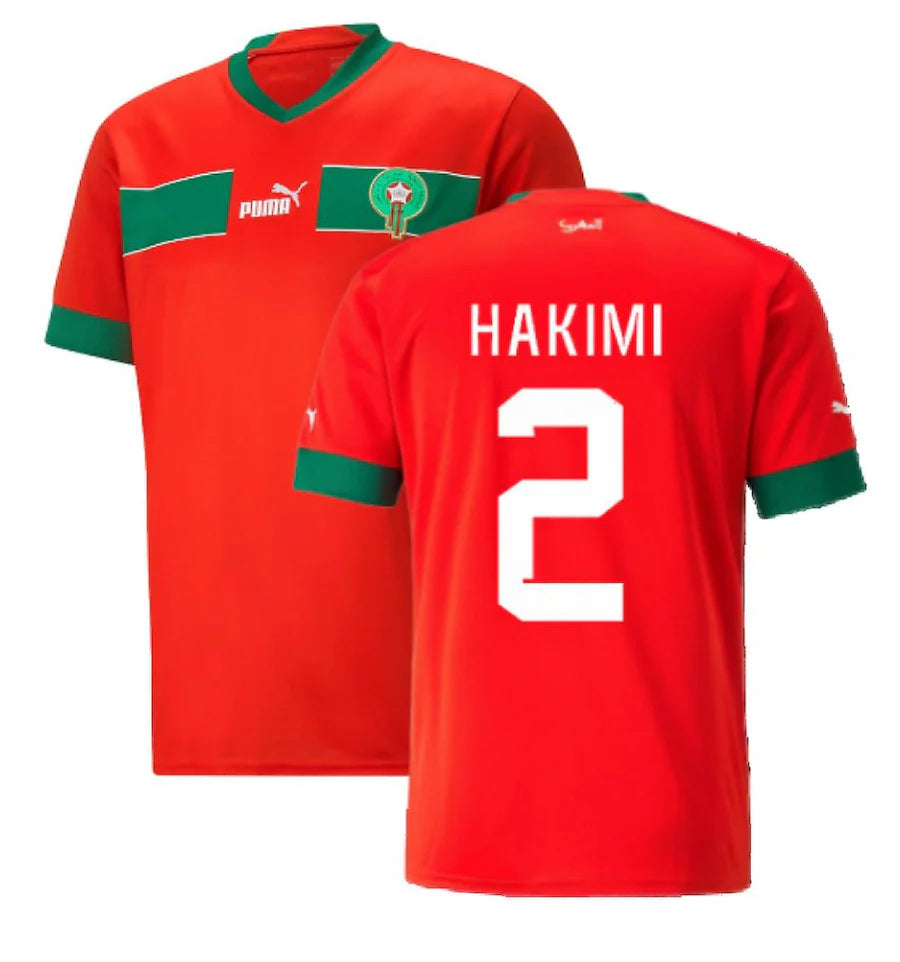 CAMISETA MARUECOS HAKIMI 2 LOCAL 2022/23