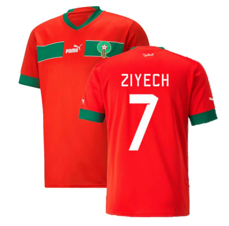 CAMISETA MARUECOS ZIYECH 7 LOCAL 2022/23