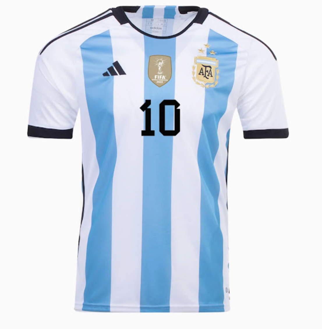 CAMISETA ARGENTINA HOME 2022/23 SPECIAL EDITION WORLD CUP WINNER QATAR.