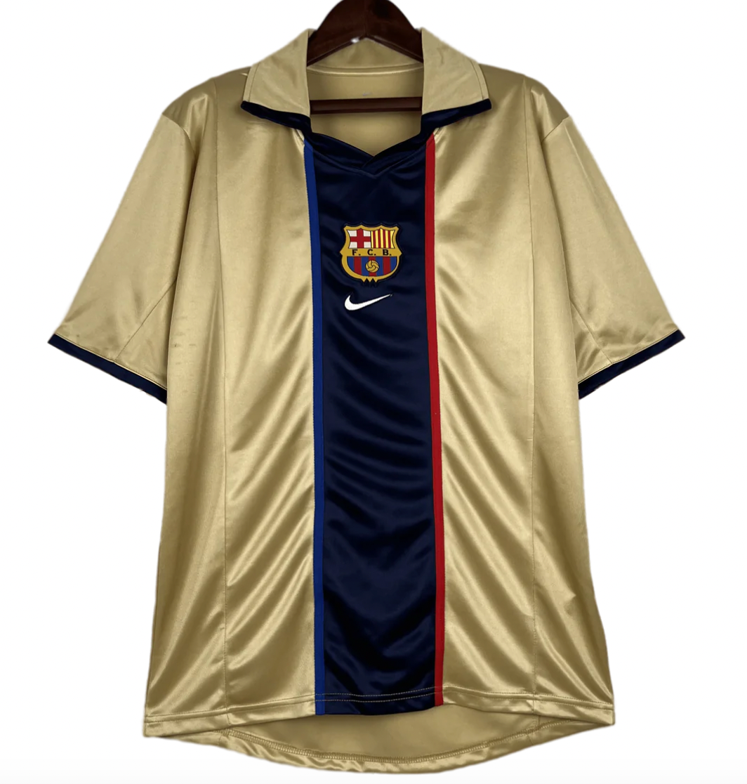 CAMISETA BARCELONA 2001/02 RETRO