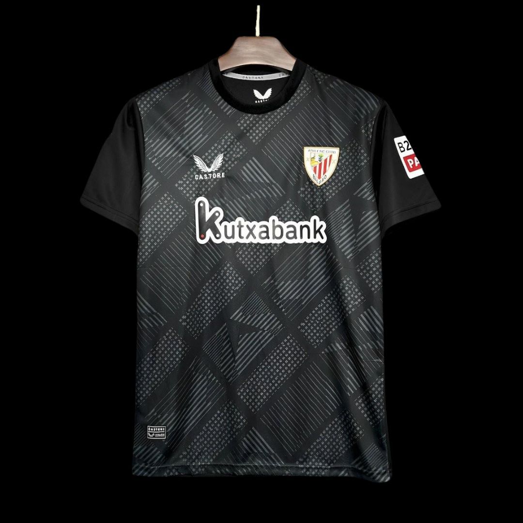 CAMISETA DE PORTERO NEGRA ATHLETIC CLUB 2024/25