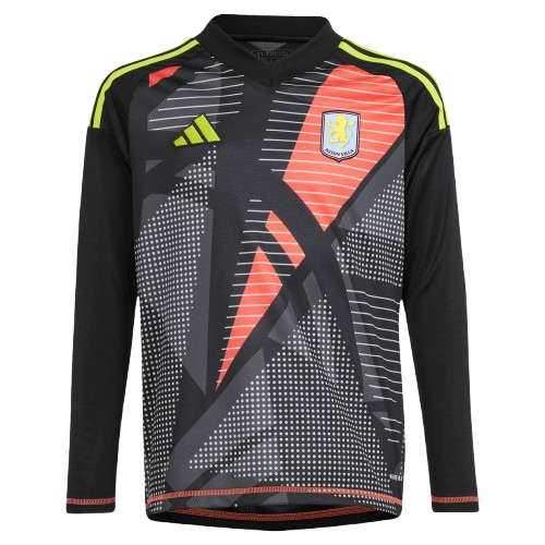 Aston Villa Adidas Camiseta de Portero 2024-25 - Manga Larga - Niños