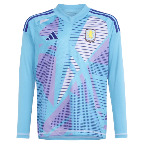 Aston Villa Adidas Camiseta de Portero 2024-25 - Manga Larga - Niño