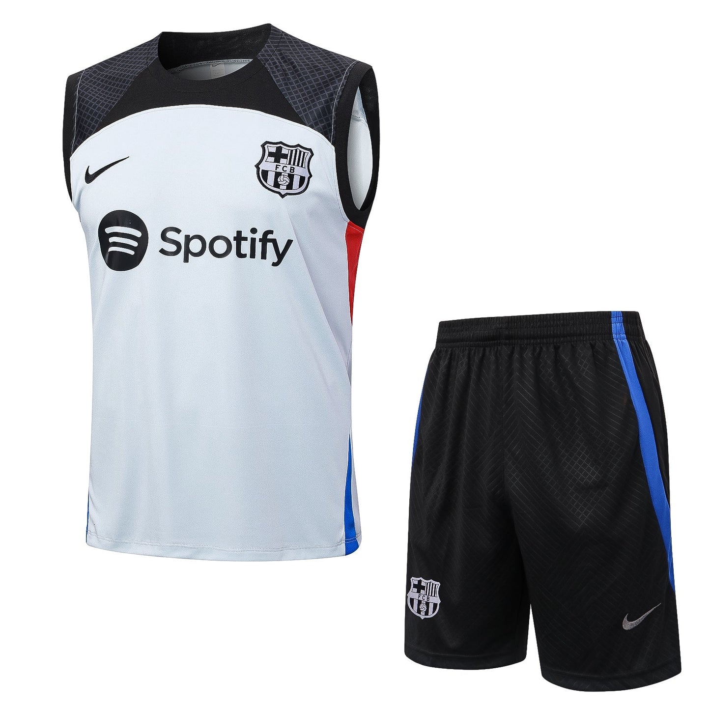 KIT CAMISETA SIN MANGAS + PANTALÓN CORTO DE ENTRENAMIENTO BARCELONA 2023/24