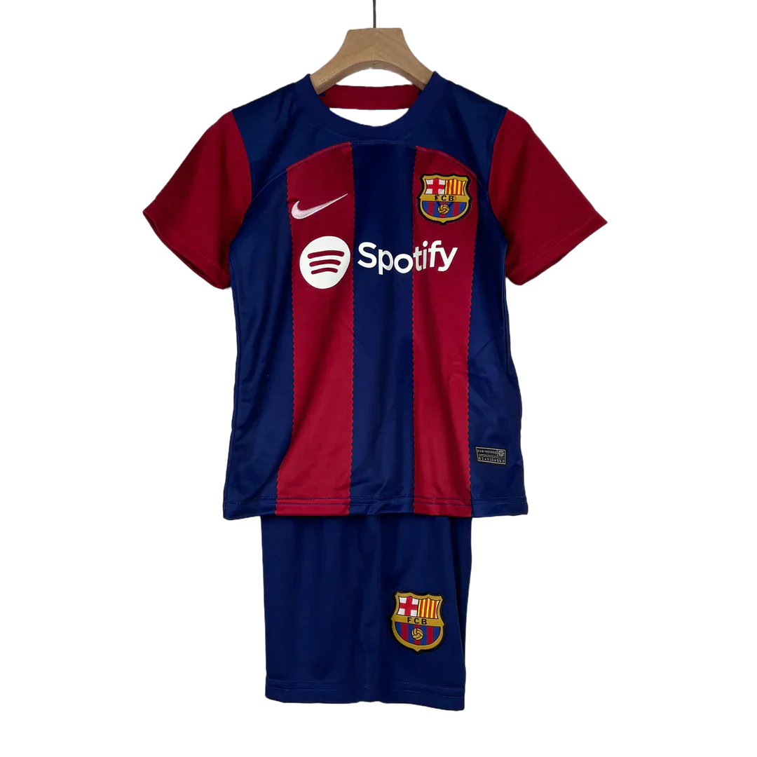 KIT PARA NIÑOS BARCELONA HOME 2023/24