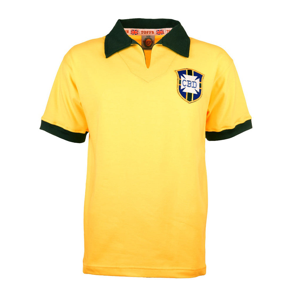 CAMISETA RETRO BRASIL 1962/63