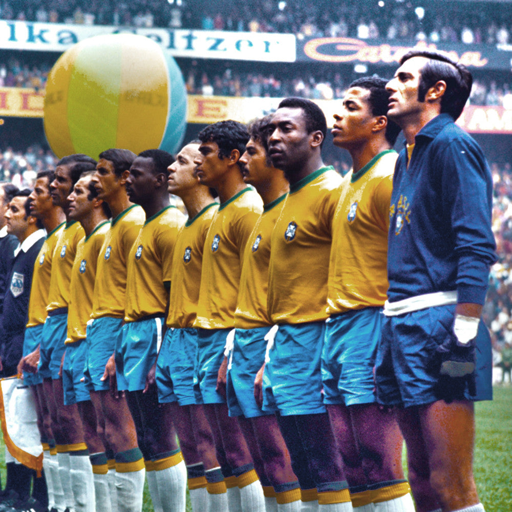 CAMISETA RETRO BRASIL 1970/71