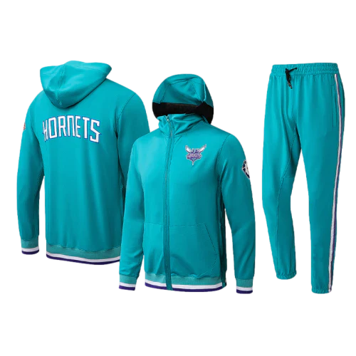 KIT CHANDAL con capucha Charlotte Hornets NBA