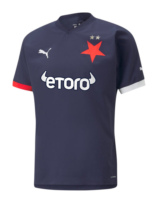 Camiseta Slavia Praha Traslado 2022/23