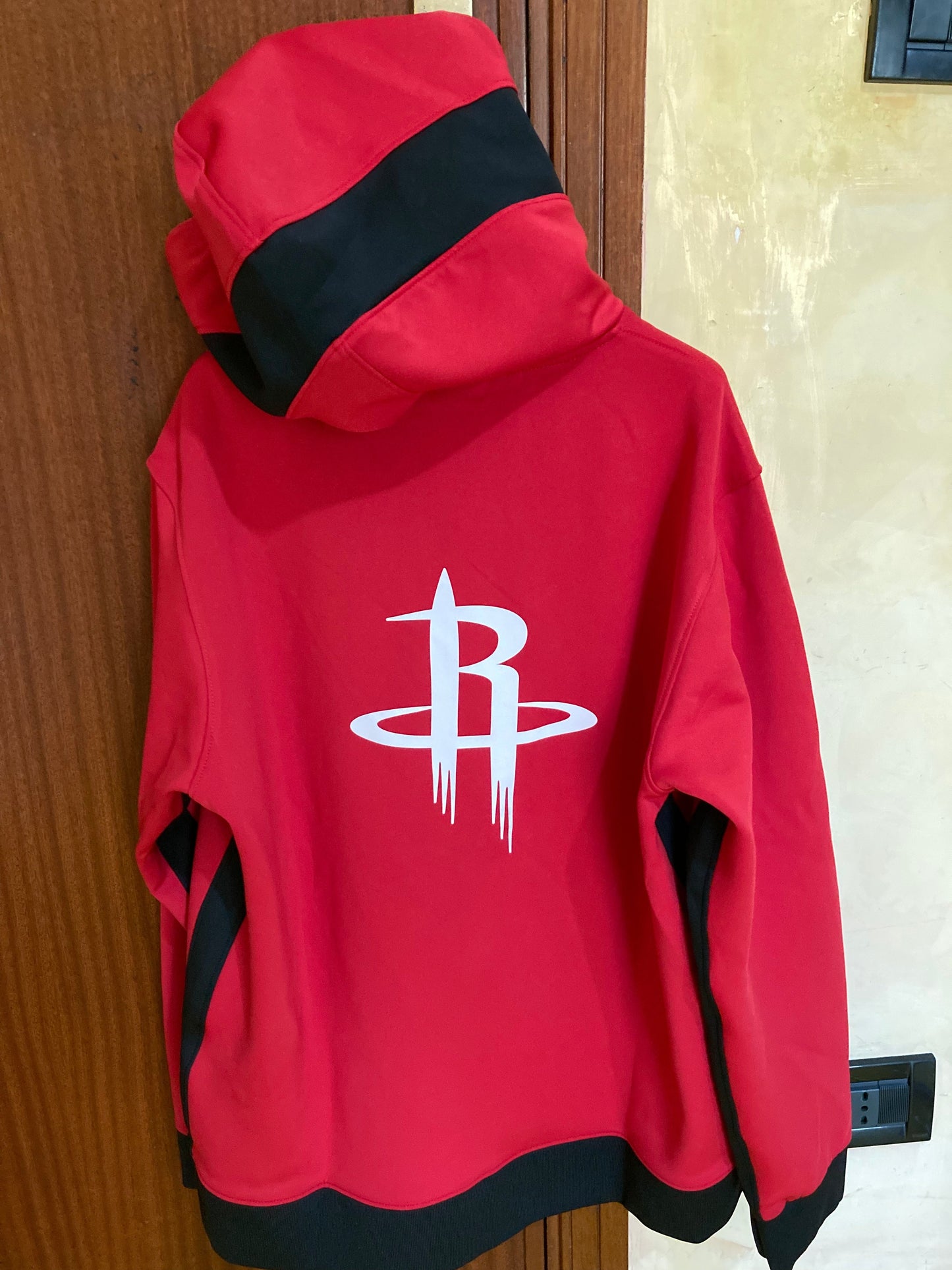 CHAQUETA CON CAPUCHA Y CREMALLERA HOUSTON ROCKETS 2021/22