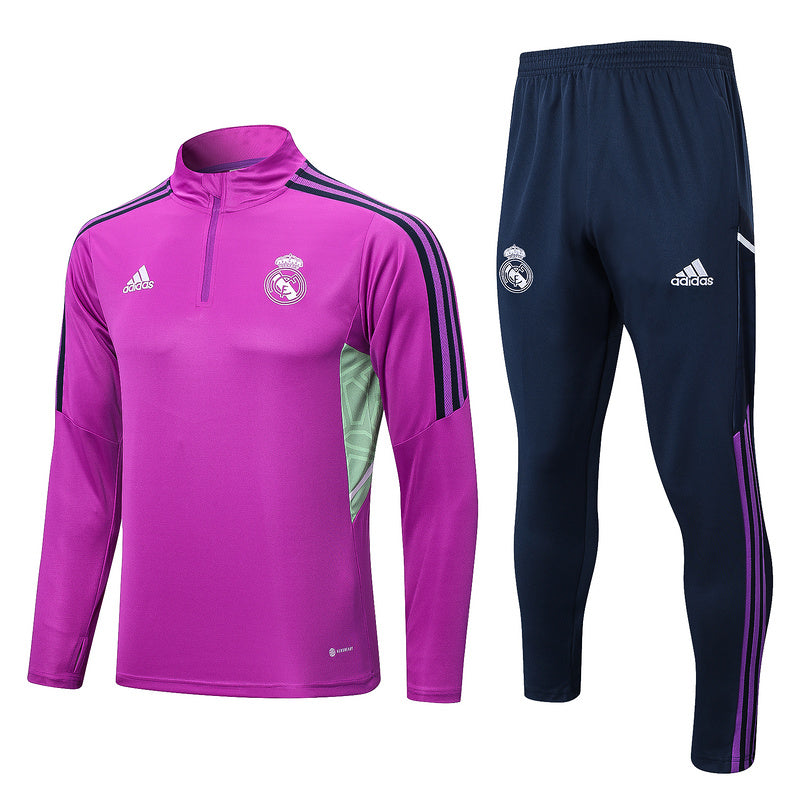 KIT CHAQUETA CREMALLERA + CHÁNDA Real Madrid 2022/23