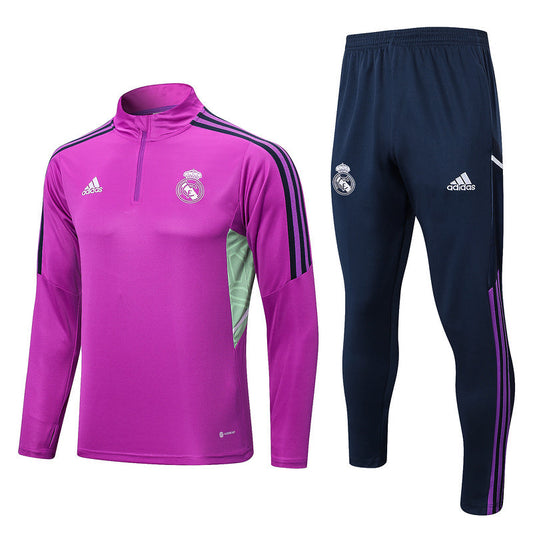 KIT CHAQUETA CREMALLERA + CHÁNDA Real Madrid 2022/23