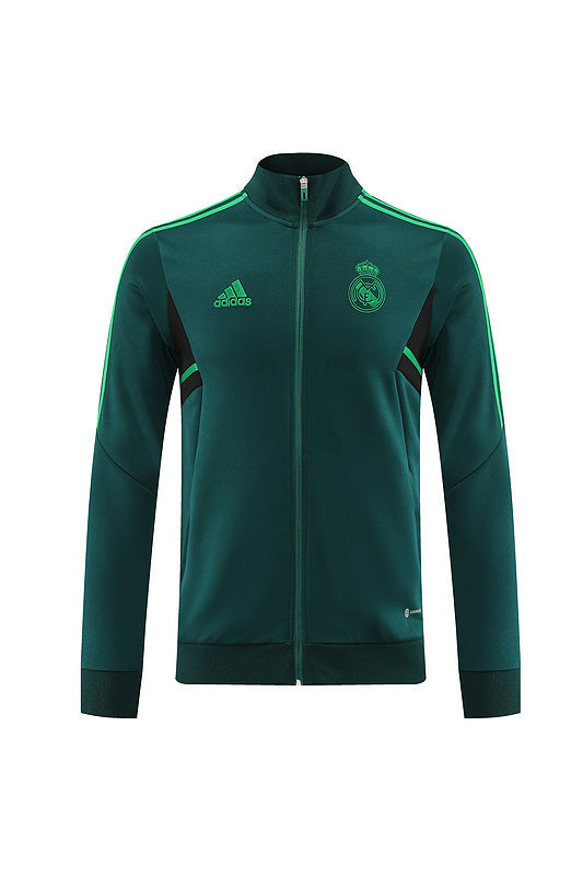 CHAQUETA CON CREMALLERA REAL MADRID 2022/23