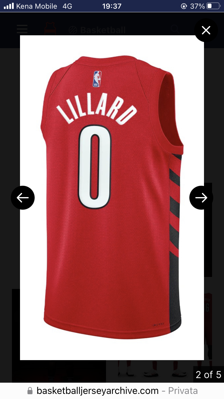 CAMISETA NBA Portland Trail Blazers Statement Edition 2022/23