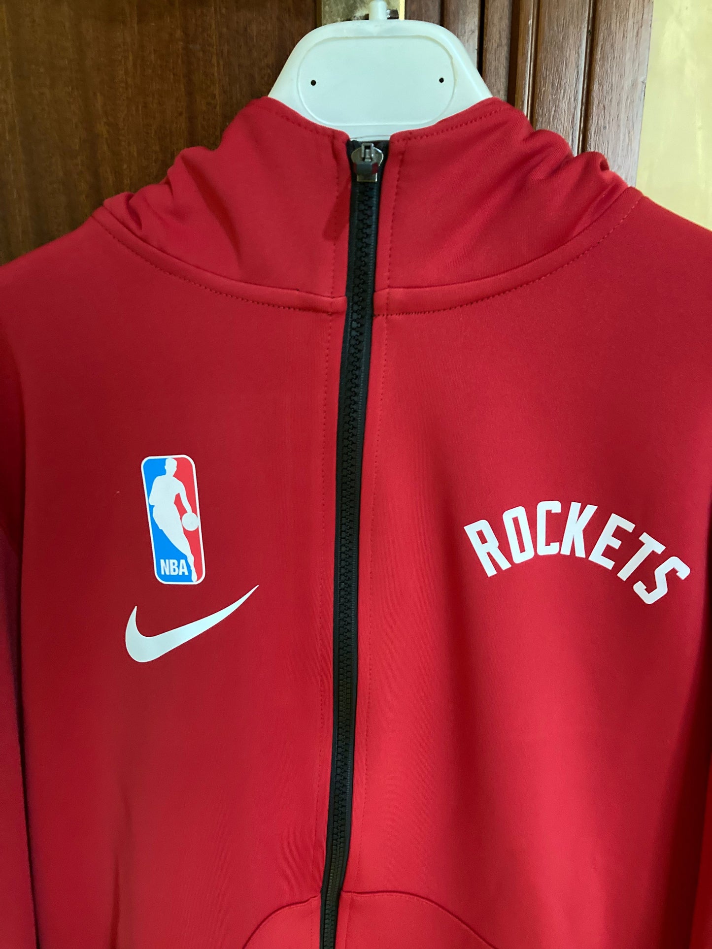 CHAQUETA CON CAPUCHA Y CREMALLERA HOUSTON ROCKETS 2021/22