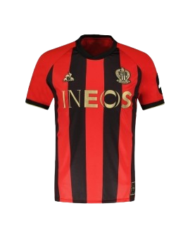 Camiseta de casa del OGC Niza 2024/2025 Le Coq Sportif